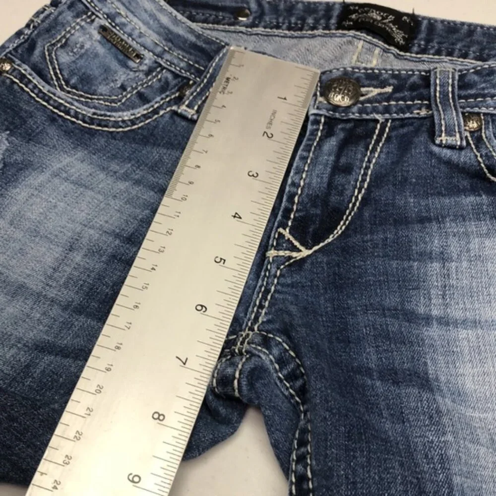 RE/ROCK PREMIUM STRAIGHT LEG JEANS 2/26x29 ⭐️
